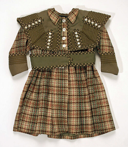 Coat, B. Altman &amp; Co. (American, 1865–1990), wool, cotton, American 