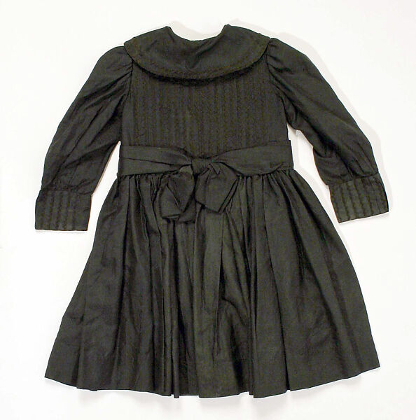 Mourning coat, silk, American