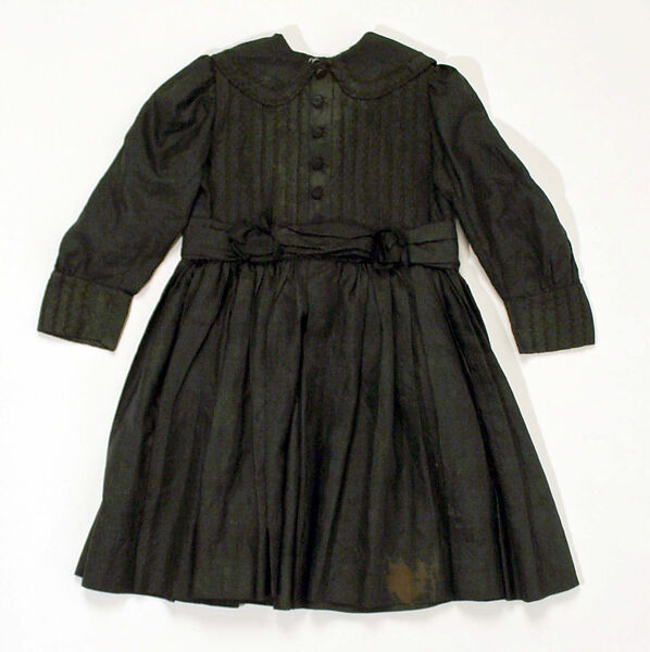 Mourning coat, silk, American 