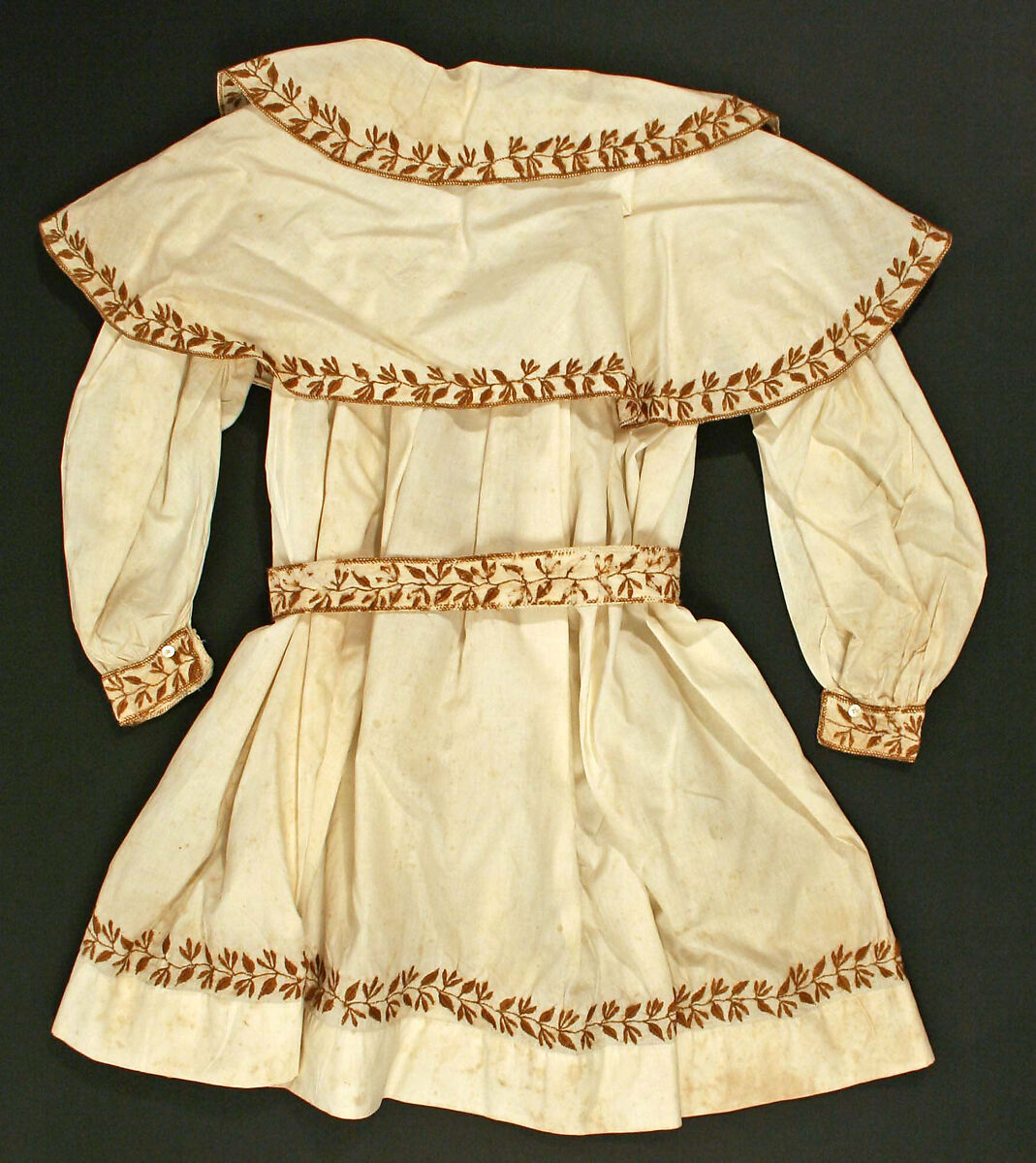 Pelisse, cotton, American