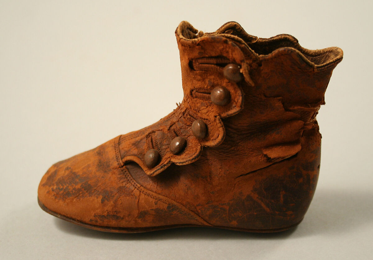 Boots, leather, American