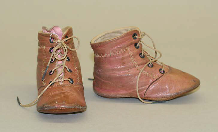 Boots, leather, American 