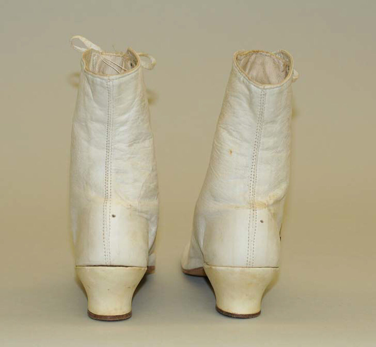 Shoes, leather, cotton, American