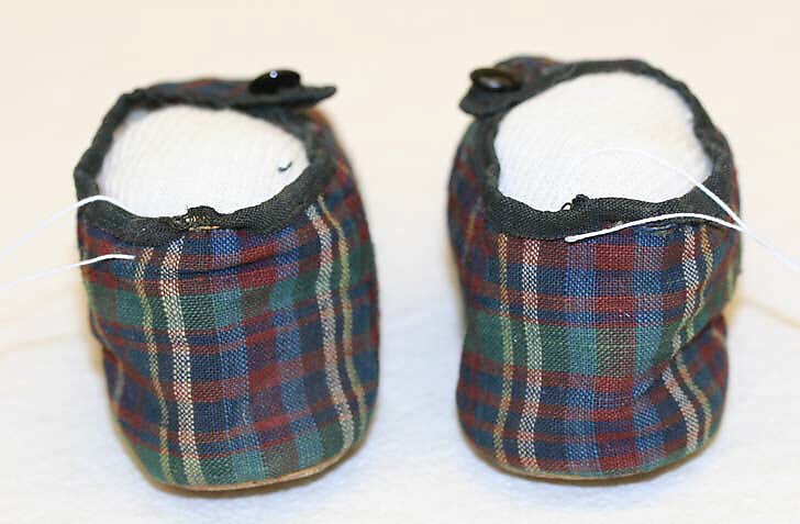 Shoes, leather, cotton, American