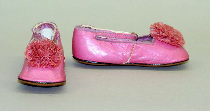 Shoes, leather, American 