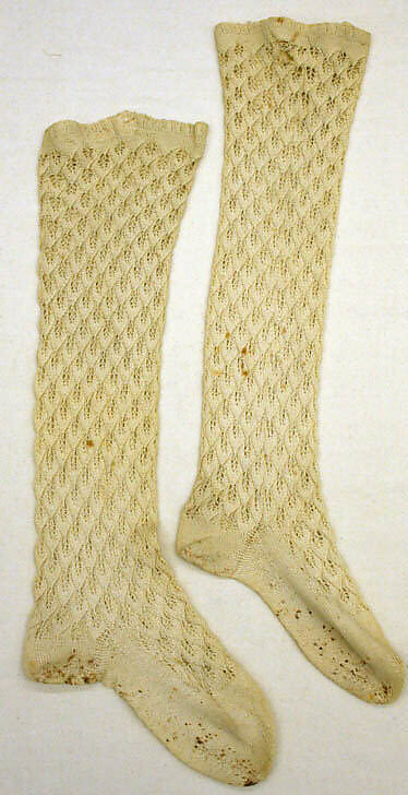 Stockings, cotton, American 