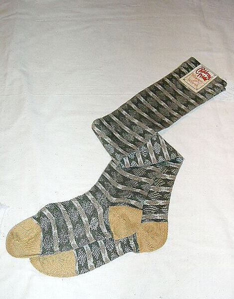 Stockings, wool, cotton, rayon, American 