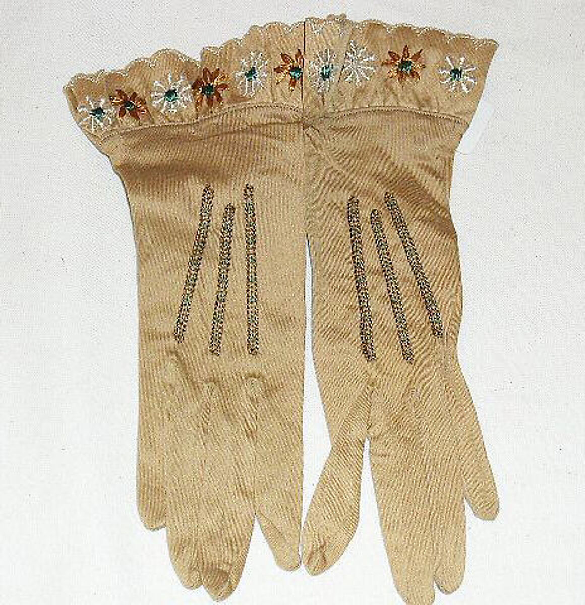 Gloves, cotton, American 