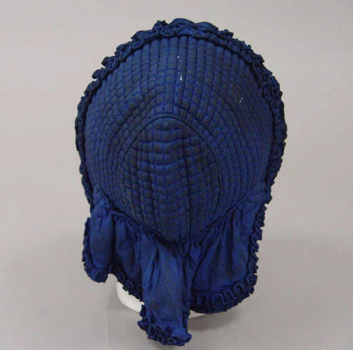 Bonnet, silk, American