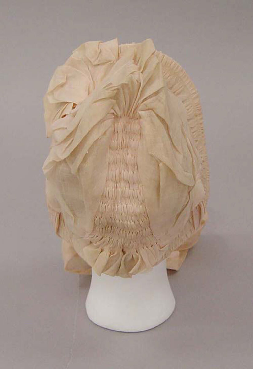 Bonnet, cotton, American