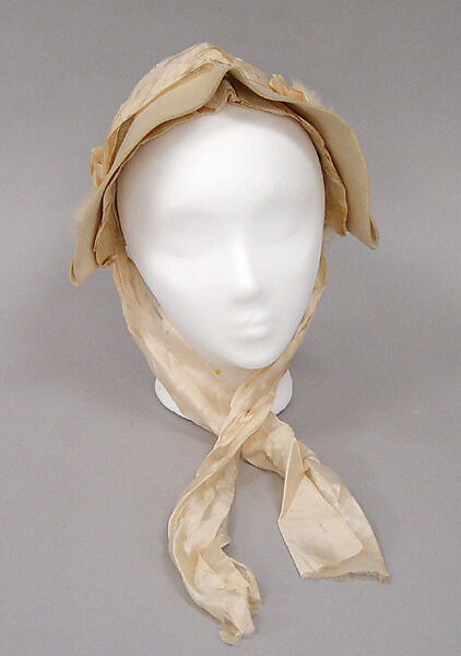 Bonnet, Stern Brothers (American, founded New York, 1867), wool, silk, fur, French