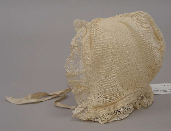 Bonnet, cotton, American 