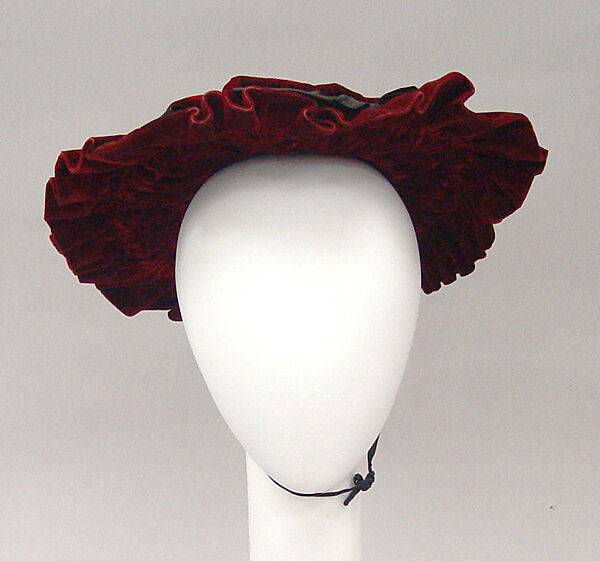 Hat, silk, American
