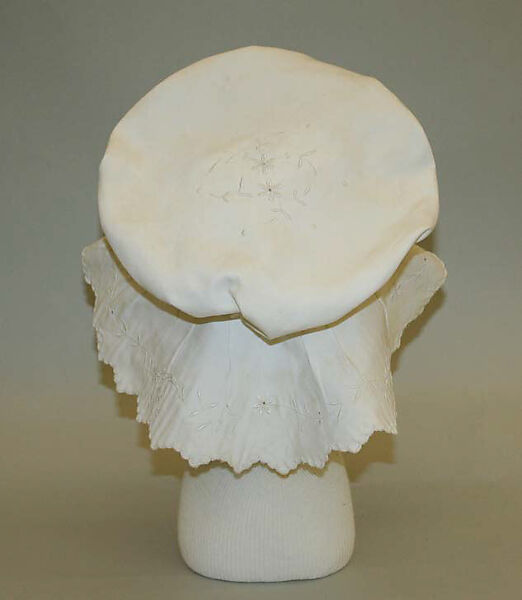 Hat, cotton, probably American