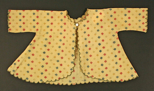 Dressing gown, wool, American 