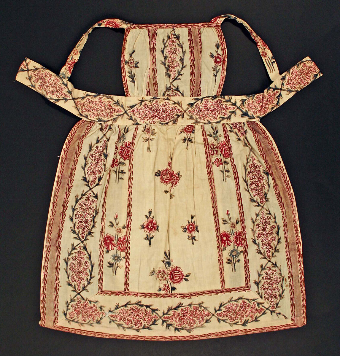 Apron, cotton, American 