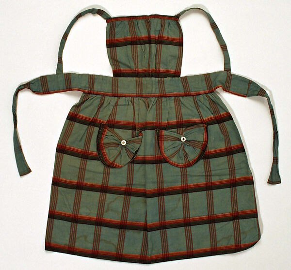 Apron, cotton, American 