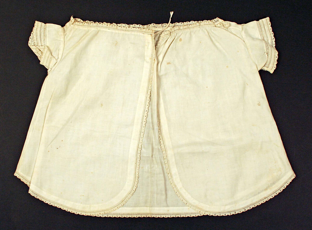 Apron, linen, American 