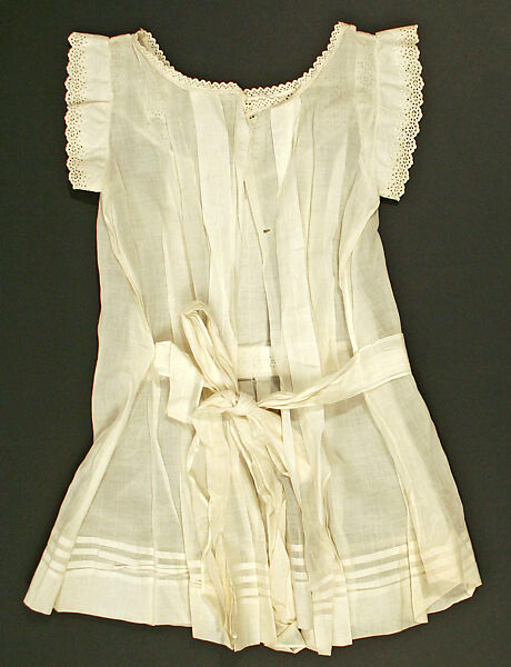 Pinafore, cotton, American
