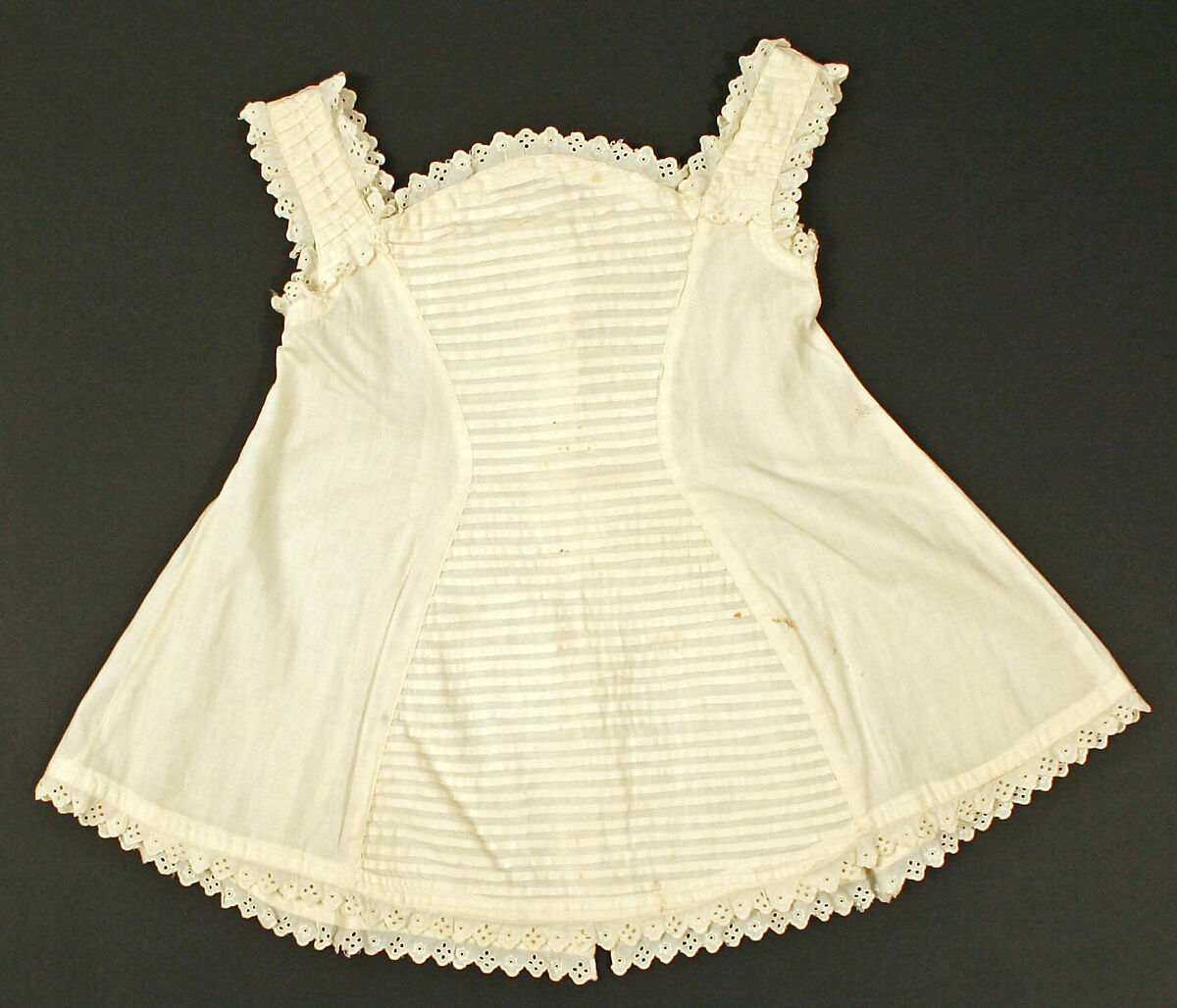 Pinafore, cotton, American 