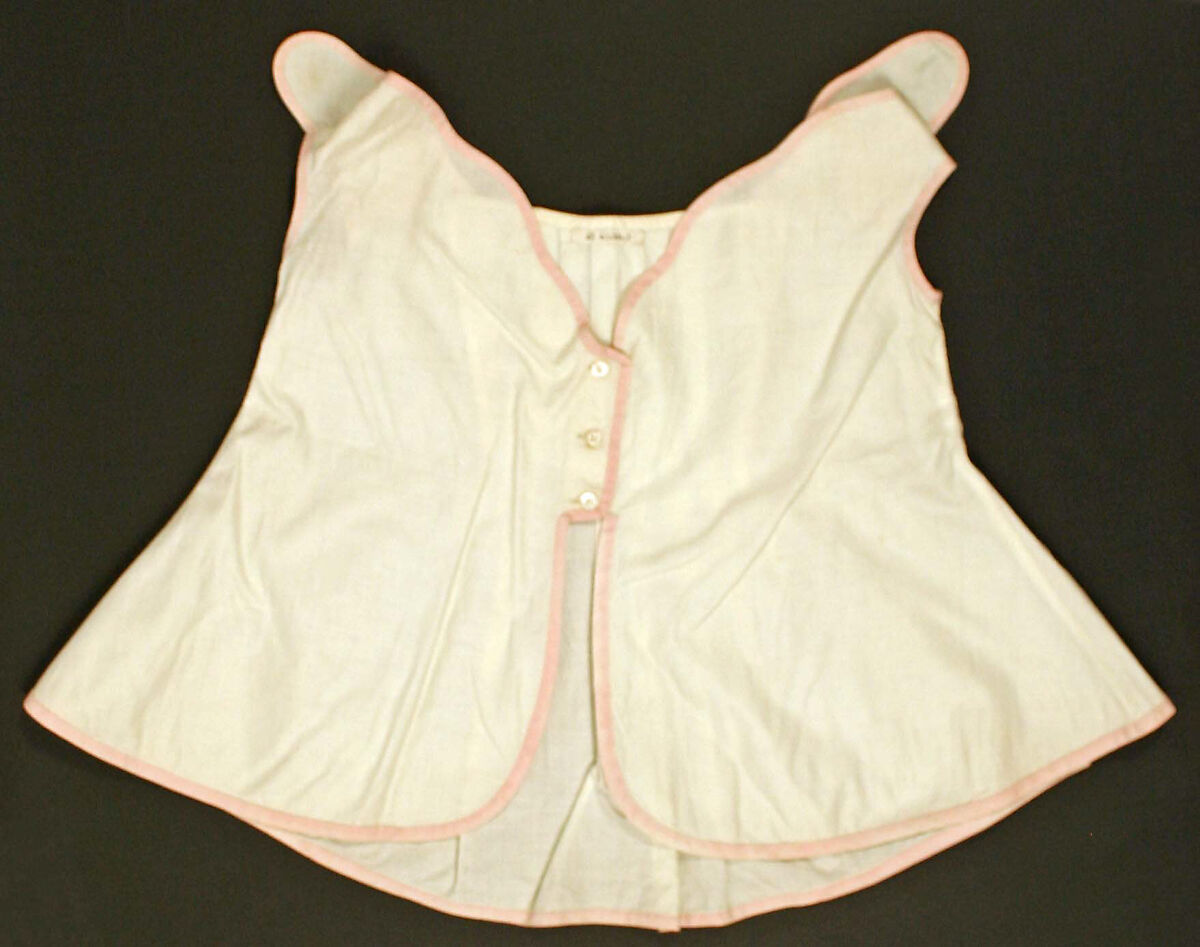 Pinafore, cotton, American