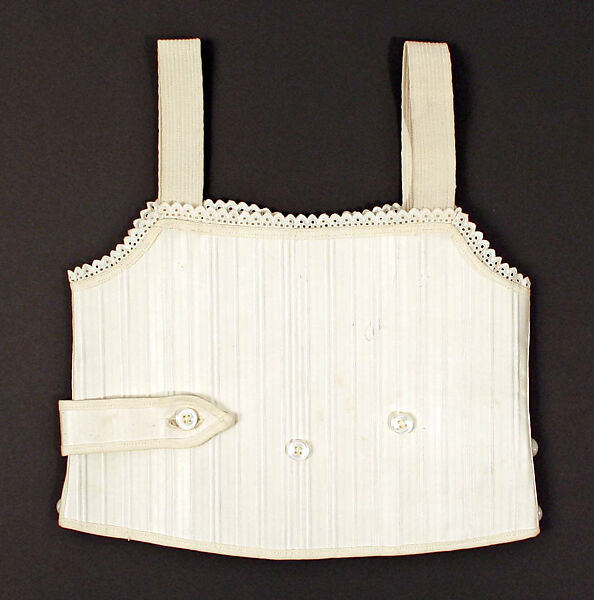 Corset, cotton, American 