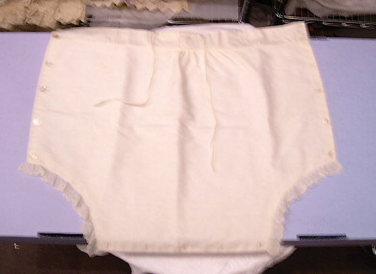 Drawers, cotton, wool, American