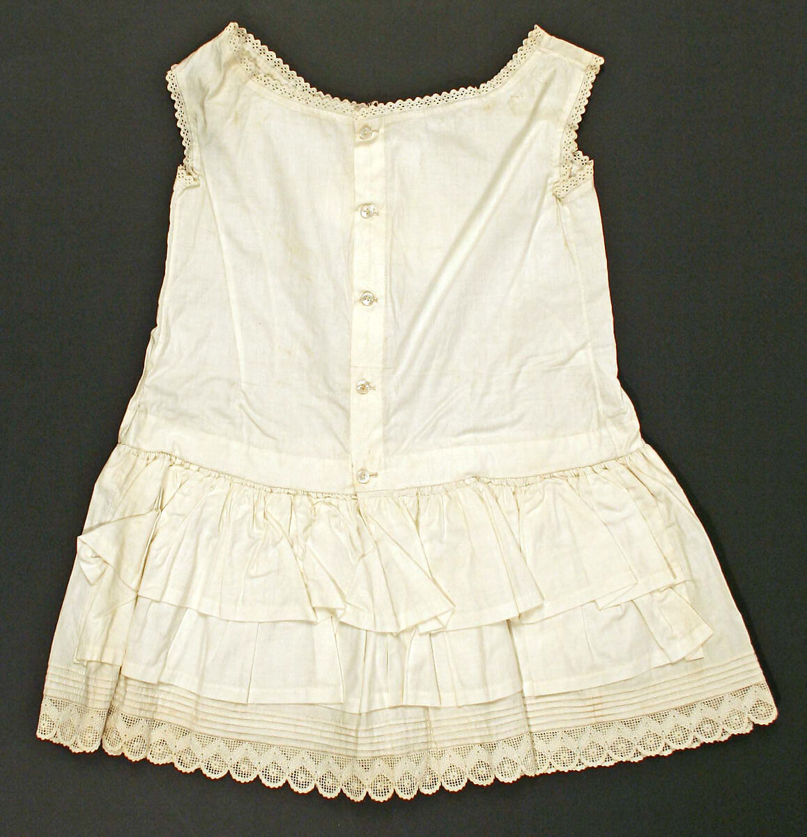 Underskirt, cotton, American