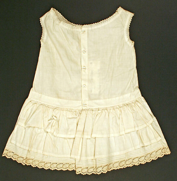 Underskirt, cotton, probably American