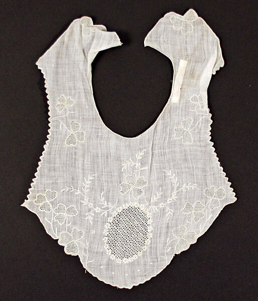 Bib, cotton, American 