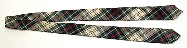 Necktie, silk, Scottish 