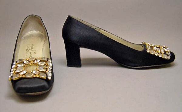 Shoes, Roger Vivier (French, 1913–1998), [no medium available], French