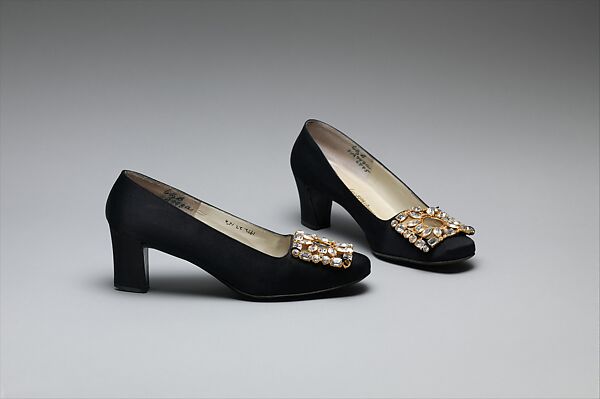 Shoes, Roger Vivier (French, 1913–1998), [no medium available], French 