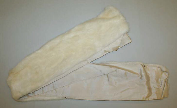 Accessory set, Oliver Gintel, fur, American