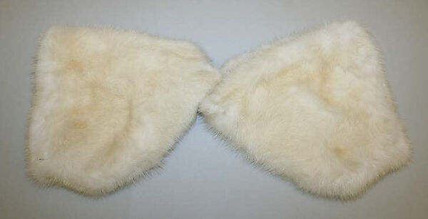 Accessory set, Oliver Gintel, fur, American