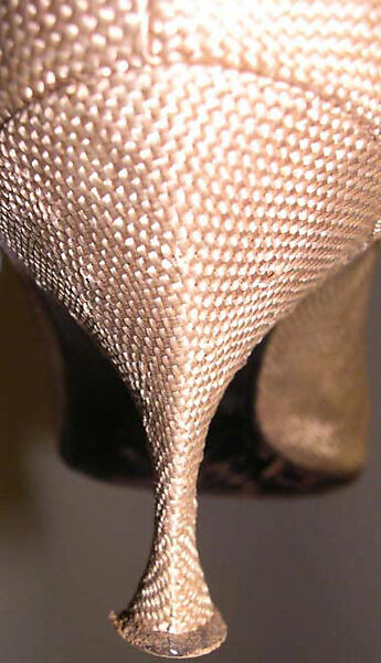 Shoes, House of Dior (French, founded 1946), silk, leather, French