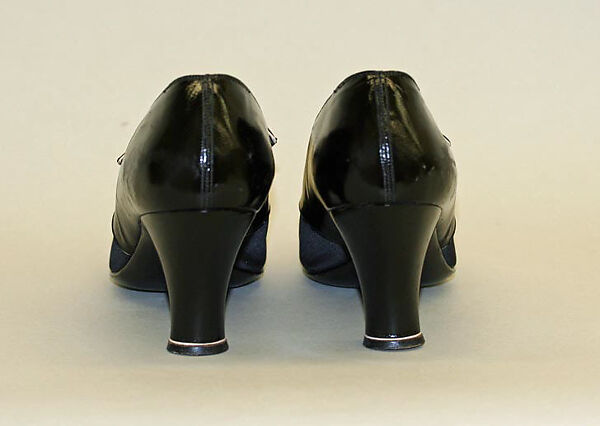 Shoes, Saks Fifth Avenue (American, founded 1924), silk, leather, French