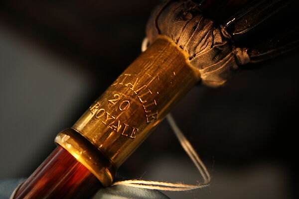 Parasol, wood, silk, glass, metal, French