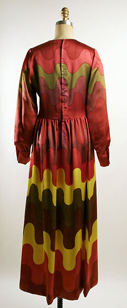 Evening dress, Manuel Pertegaz (Spanish, born 1918), rayon, Spanish