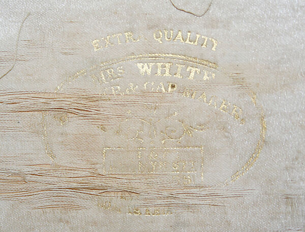 Boater, straw, wool, elastic, British