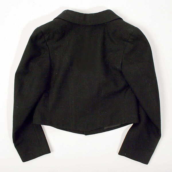 Eton suit, wool, cotton, silk, American