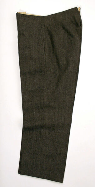 Eton suit, wool, cotton, silk, American