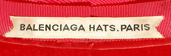Hat, House of Balenciaga (French, founded 1937), silk, French