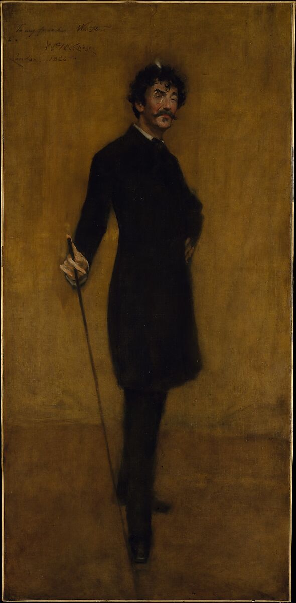James Abbott McNeill Whistler, William Merritt Chase (American, Williamsburg, Indiana 1849–1916 New York), Oil on canvas, American 