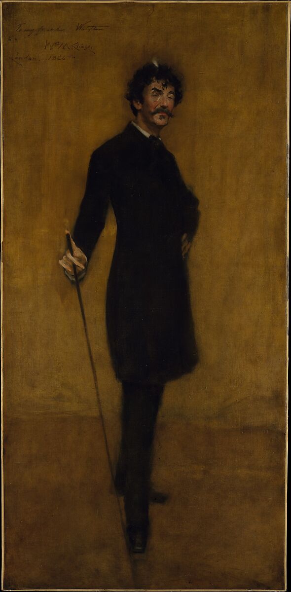 James Abbott McNeill Whistler, William Merritt Chase  American, Oil on canvas, American