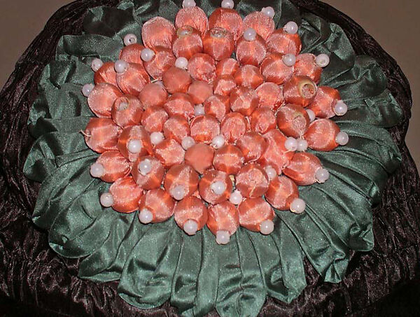 Picture hat, Attributed to House of Lanvin (French, founded 1889), silk, glass, French