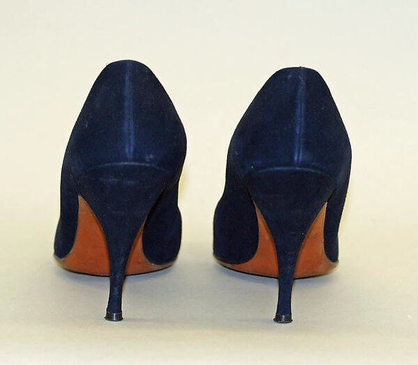 Pumps, Saks Fifth Avenue (American, founded 1924), leather, American