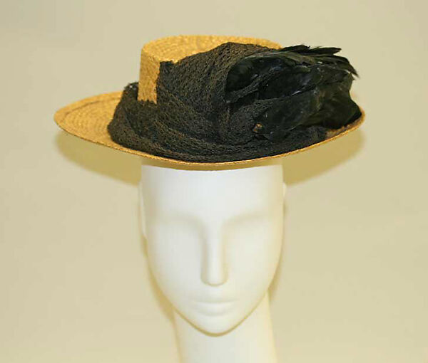 Hat, straw, American 
