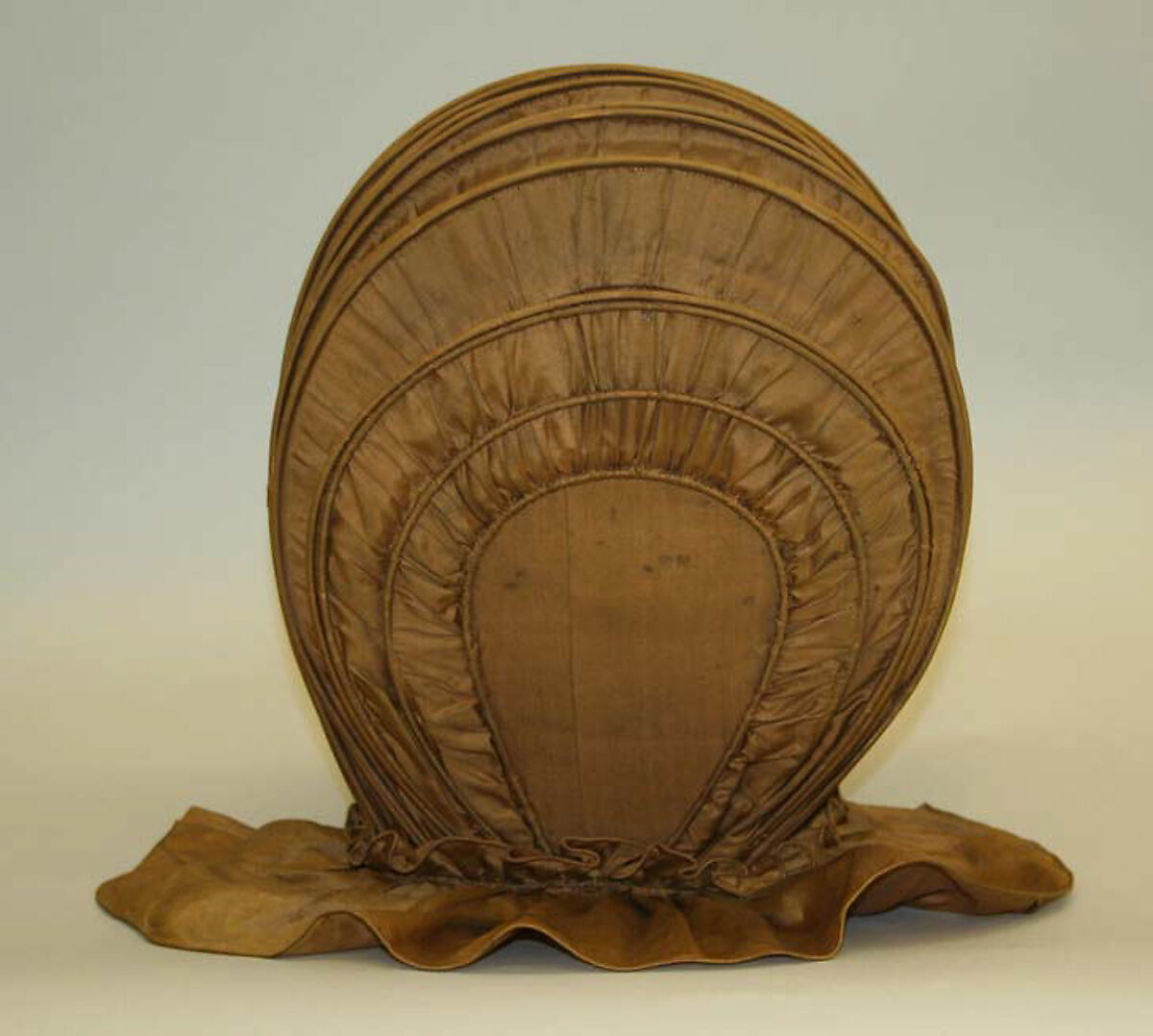 Calash, silk, American or European