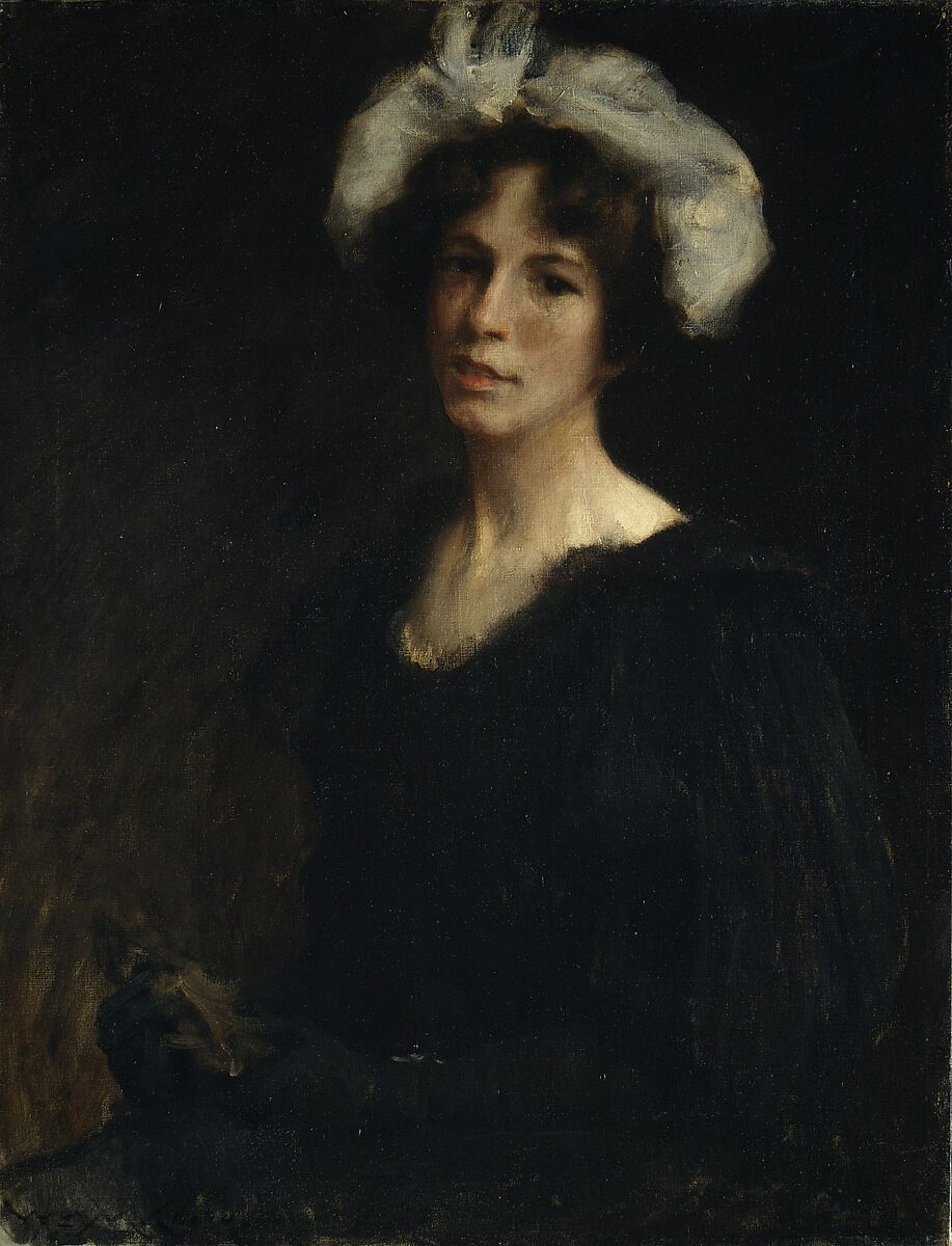 Bessie Potter, William Merritt Chase (American, Williamsburg, Indiana 1849–1916 New York), Oil on canvas, American 